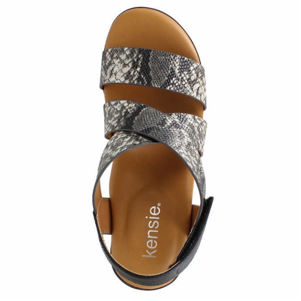 ❤️NEW 7.5 Kensie Snake Print Wedge Sandal - Picture 4 of 9